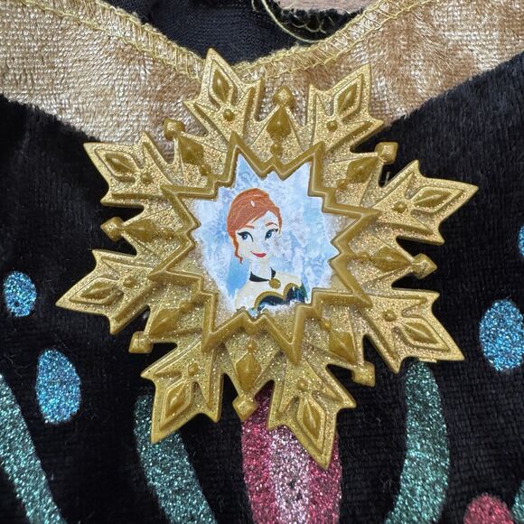 Disney Princess Anna Girls Costume Dress Frozen Halloween Dress Up Size ? - Picture 3 of 8